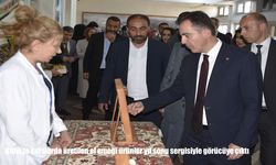 Bitlis Halk Eğitim Merkezleri El Emeği Ürünleriyle Göz Kamaştırdı