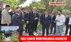Muş Valisi Çakır, Bulanık’ta muhtarlarla görüştü