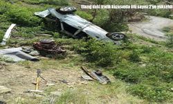 Elazığ'da otomobil uçuruma yuvarlandı: Ölü sayısı ikiye yükseldi