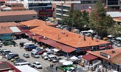 Erzincan Buğday Meydanı’nda yangında zarar gören işyerlerinde yenileme çalışmaları tamamlandı