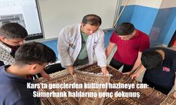 Kars’ta Gençlerden Kültürel Miras Atağı: Sümerbank Halılarına Yepyeni Bir Dokunuş
