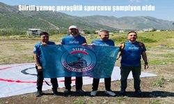 Siirtli Soner Yılmaz, Türkiye Yamaç Paraşütü Şampiyonasında Zirveye Uçtu