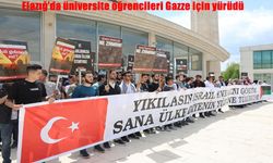 Fırat Üniversitesi Öğrencileri, Gazze’deki Zulme Sessiz Kalmadı
