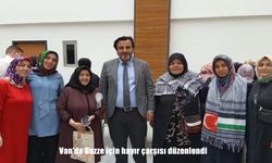 Van’da Gazze için anlamlı dayanışma: Kadınlardan hayır çarşısı desteği