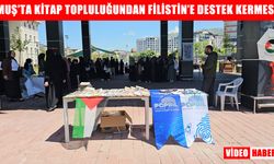 Muş’ta Filistin'e destek için kermes düzenlendi