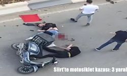 Motosiklet faciası: Kurtalan’da peş peşe yaşanan kaza paniğe neden oldu