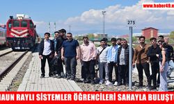 MAUN öğrencileri sahayla buluştu: Tatvan Garı’nda uygulamalı eğitim