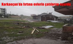 Meteoroloji Uyardı, Fırtına Karakoçan’ı Vurdu: Çatılar Havada Uçuştu