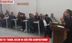 Varto’da ‘Tarih, Bilim ve Kültür Sempozyumu’ düzenlendi