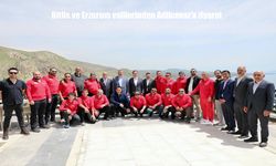 Bitlis ve Erzurum valilerinden Adilcevaz'a ziyaret