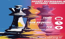 Hasköy’de ödüllü satranç turnuvası heyecanı başlıyor