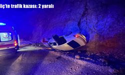 İliç’te Gece Saatlerinde Otomobil Devrildi: 2 Kişi Yaralı Hastaneye Kaldırıldı