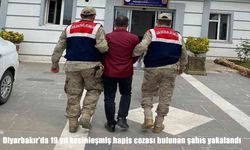 Diyarbakır’da 5 Ayrı Suçtan Aranan ve 19 Yıl Hapis Cezası Bulunan Şahıs Yakalandı