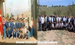 Malatya’da zaman yolculuğu: Ortaokul mezunları 40 yıl sonra buluştu