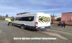 Kars’ta öğrenci servislerine sıkı denetim: Güvenlik öncelikli takip başladı