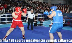 Ağrı’da boks heyecanı zirvede: 58 ilden 428 sporcu madalya için ringe çıkıyor