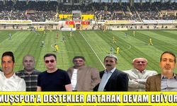 Muşspor’a iş insanı desteği sürüyor