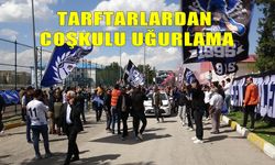 Erzurumspor’a tarihi destek! Taraftardan stadyuma coşkulu uğurlama