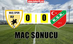 Muş’ta gol sesi çıkmadı: Muşspor finali İzmir’e bıraktı
