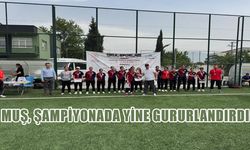 60 ilden takımın yarıştığı şampiyonada Muş rüzgârı esti