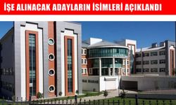 Muş’ta 57 kişilik personel alımı için aday listesi açıklandı