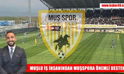 MC Holding’den Muşspor’a 1 Milyon TL Destek