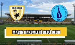 Muşspor-Belediye Kütahyaspor maçının hakemleri belli oldu