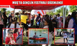 Muş’ta düzenlenen ’19 Mayıs Gençlik Festivali’ renkli görüntülere sahne oldu