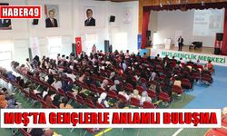 Gençlik ve Spor Bakanlığı Müşaviri Cerrah, Muş’ta gençlerle bir araya geldi