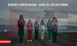 Muş’ta çocuk korosu Gazze’nin çocuklarına ses oldu