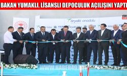 Bakan Yumaklı, Muş'ta lisanslı depoculuk açılışını gerçekleştirdi
