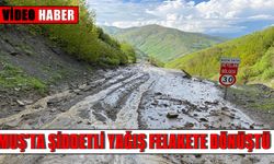 Muş'ta heyelan ve sel felaketi