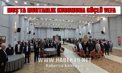 Muş Ovası Muhtarlar Derneği Başkanı Süme, güven tazeledi
