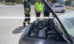 Ergenekon Mahallesi’nde Araç Yangını Paniğe Neden Oldu