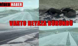 Mayıs ayında dolu yağdı, Varto  beyaza büründü