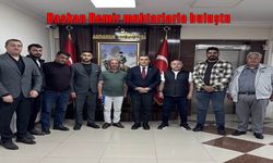 Belediye başkanından muhtarlara tam destek