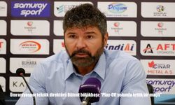 Ümraniyespor teknik direktörü Bülent bölükbaşı: “Play-Off yolunda kritik bir maçtı”