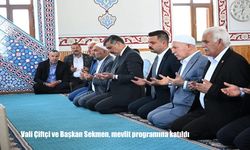 Erzurum’da Şehit Savcı Küçük ve Ahmet Küçük İçin Düzenlenen Mevlit Programına Vali Çiftçi ve Başkan Sekmen Katıldı