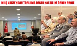 Muş Vakfı gerçekleştirdiği projelerle fark yaratıyor: ÖÖB taraması yapıldı, öğrenciler Darülaceze’de gönüllü çalıştı