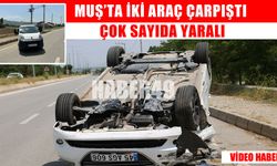 Muş’ta trafik kazası: Çok sayıda yaralı var