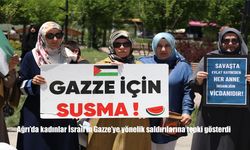 Ağrı’da Kadınlardan İsrail’in Gazze Saldırılarına Sessiz Çığlık: Balonlarla Vicdan Protestosu