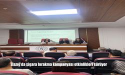 Elazığ’da Kamu Çalışanlarına Yönelik Sigara Bırakma Eğitimi Düzenlendi