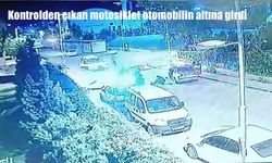 Malatya’da Gece Yarısı Feci Kaza: Kontrolden Çıkan Motosiklet Otomobilin Altına Girdi