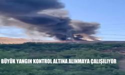 Çöp depolama alanında yangın: Dumanlar gökyüzünü kapladı