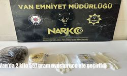 Van'da Uyuşturucu Operasyonu: 2 Kilo 557 Gram Uyuşturucu Madde Ele Geçirildi