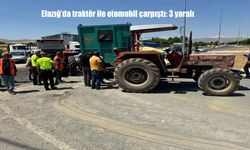 Elazığ’da Traktör ile Otomobil Çarpıştı: 3 Kişi Yaralandı