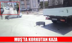 Muş’ta iki araç çarpıştı
