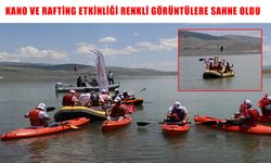 Muş’ta kano ve rafting şenliği: Gençler su sporlarıyla buluştu