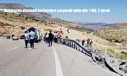 Malatya-Darende Karayolunda Feci Kaza: Otomobil Takla Attı, 1 Kişi Hayatını Kaybetti