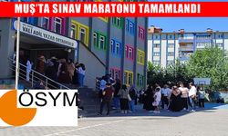 Muş’ta sınav maratonu tamamlandı: AYT sona erdi